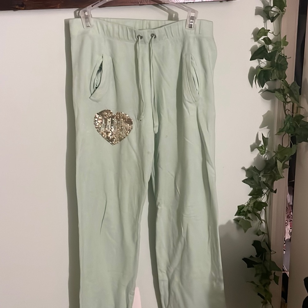 Mint colored Victoria’s Secret sweatpants
